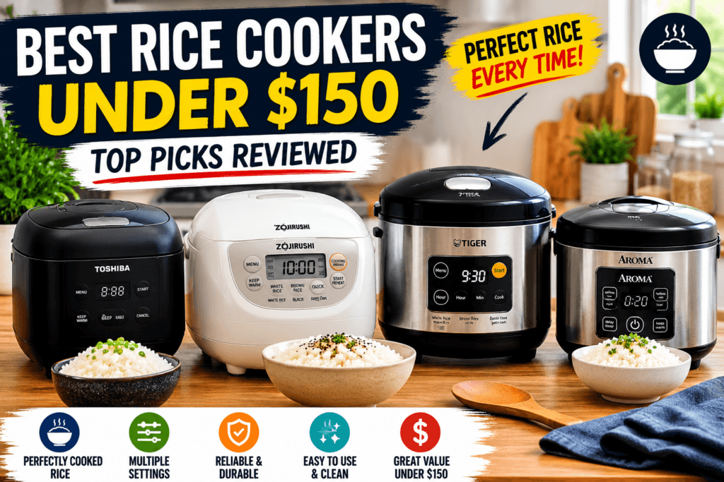 Best Rice Cookers Under $150: Top Picks Reviewed image